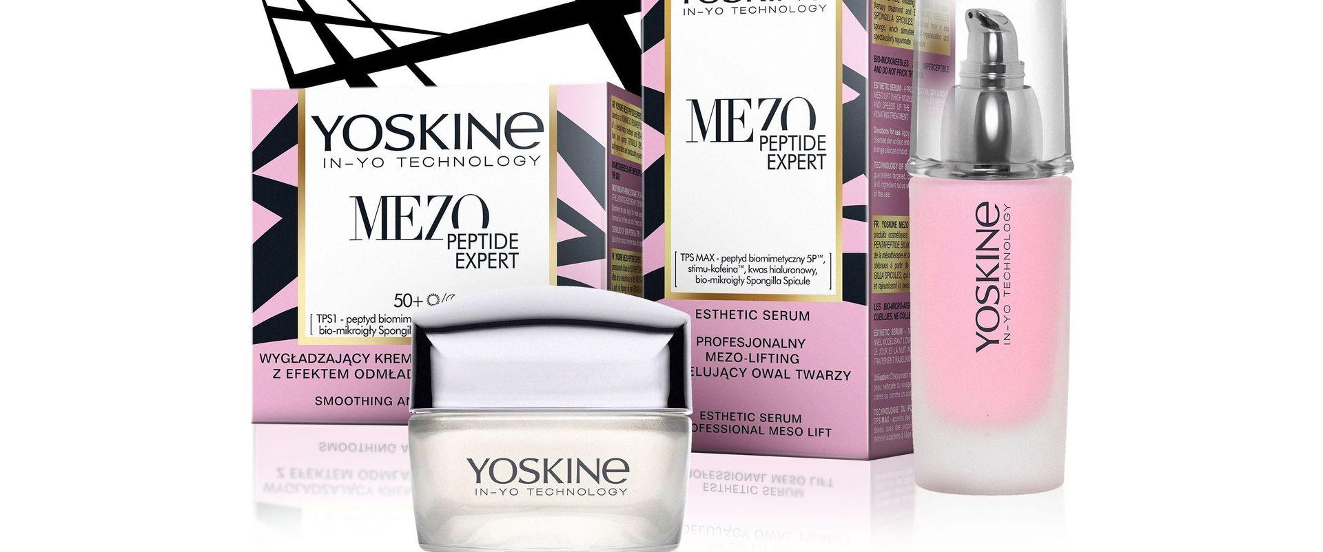 YOSKINE MEZO PEPTIDE EXPERT – SPEKTAKULARNY EFEKT ODMŁODZENIA